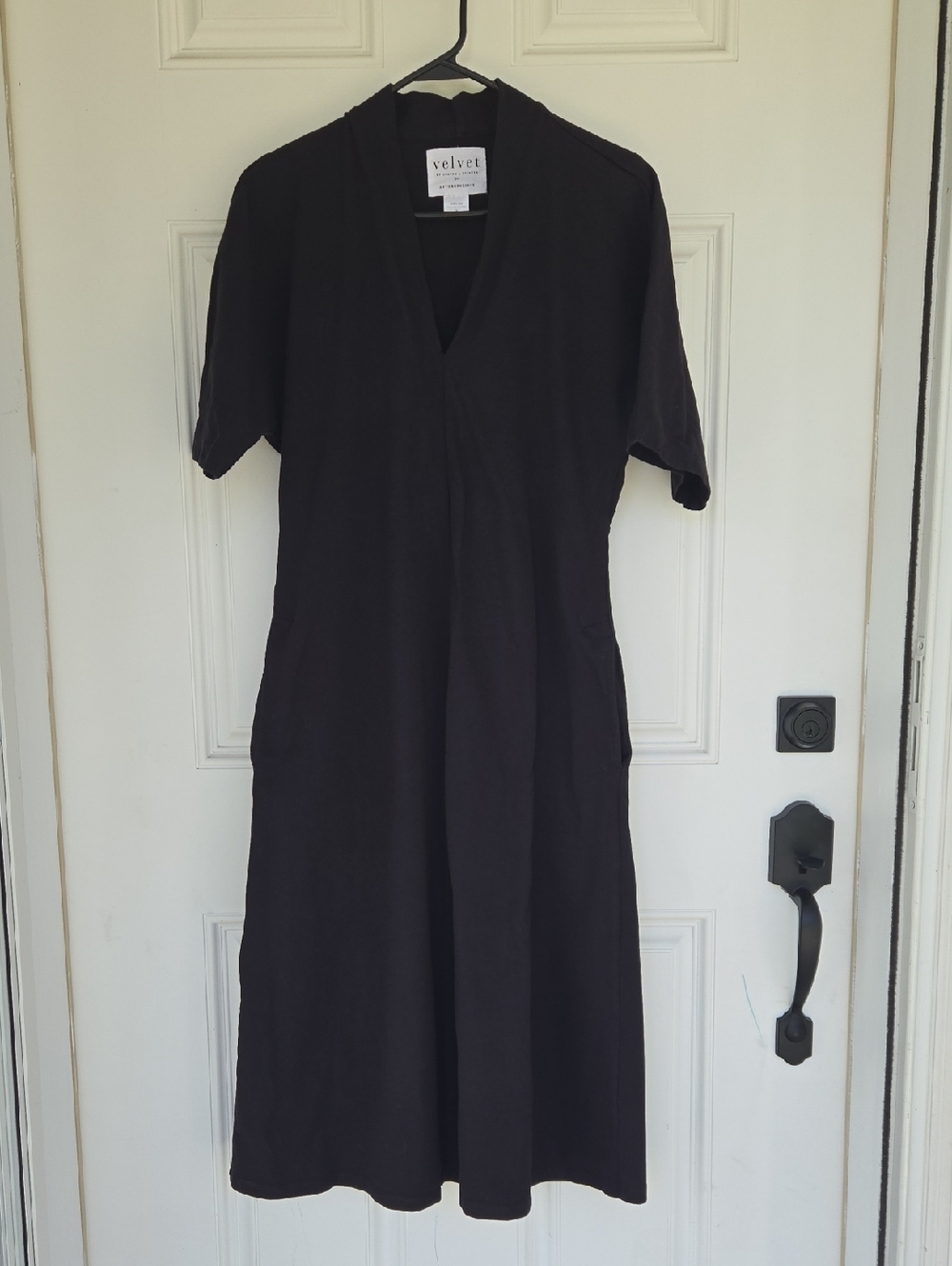 Velvet by Graham & Spencer Black Allura Dress